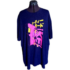 Rooster Teeth Anime / Manga purple short sleeve tee shirt, XXXL